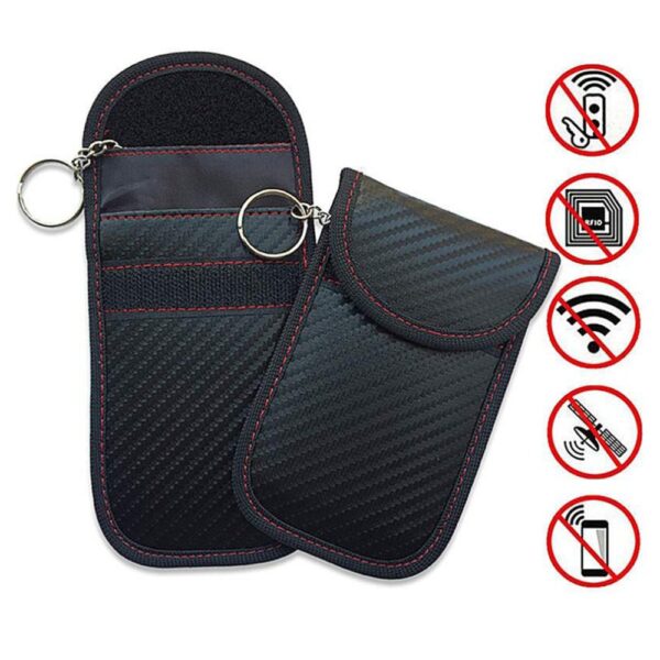 RFID Signal Blocking Bag Shielding Pouch Wallet Case for Phones
