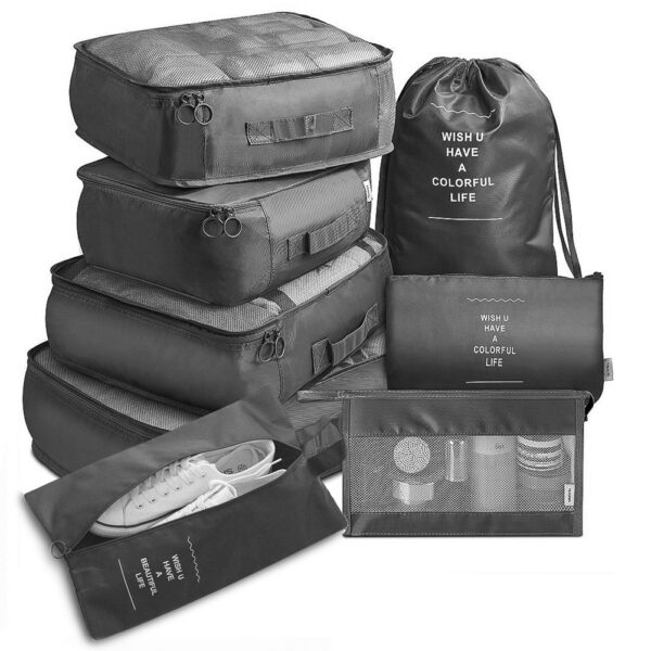 Smart Packing Cubes Bags Set Travel Compression Luggage Cubes - Image 4