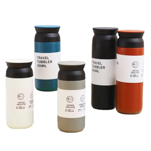 Custom 350/500ML Stainless Steel Thermos Mug - Holiday Gift - Image 2
