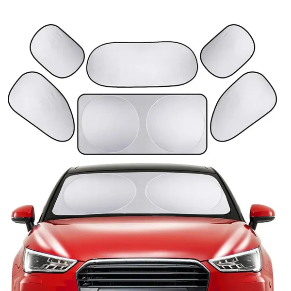 Custom Car Sunshade - TVYKE Paper, Personalized Printing - Image 3