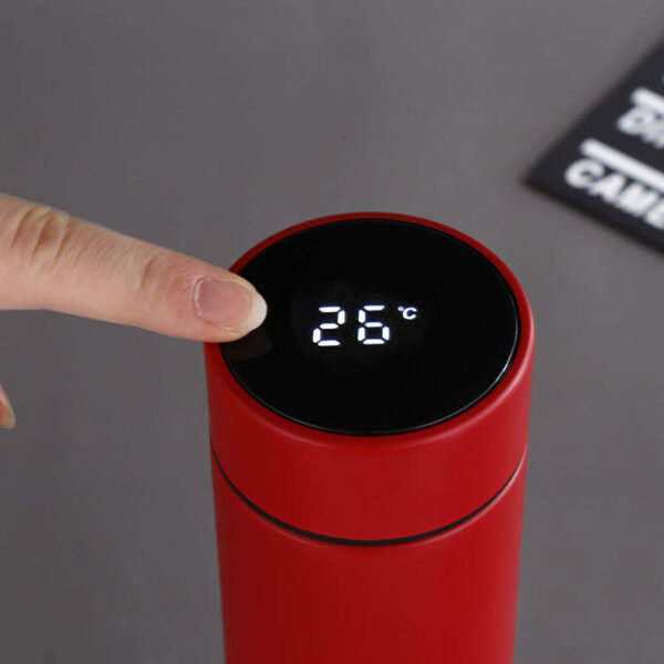 Smart Vacuum Water Bottle - Stainless Steel LED Temp Display - Image 5