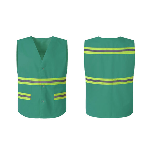 Work-wear Uniform Vest Sanitation Garden Tooling Vest - Image 4