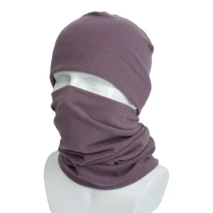 Winter Warm Ski Scarf & Unisex Beanie Hat Set