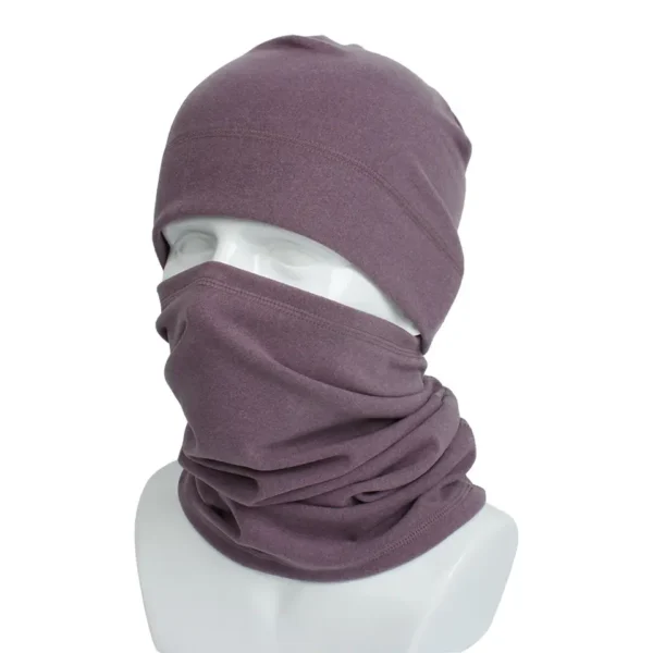 Winter Warm Ski Scarf & Unisex Beanie Hat Set