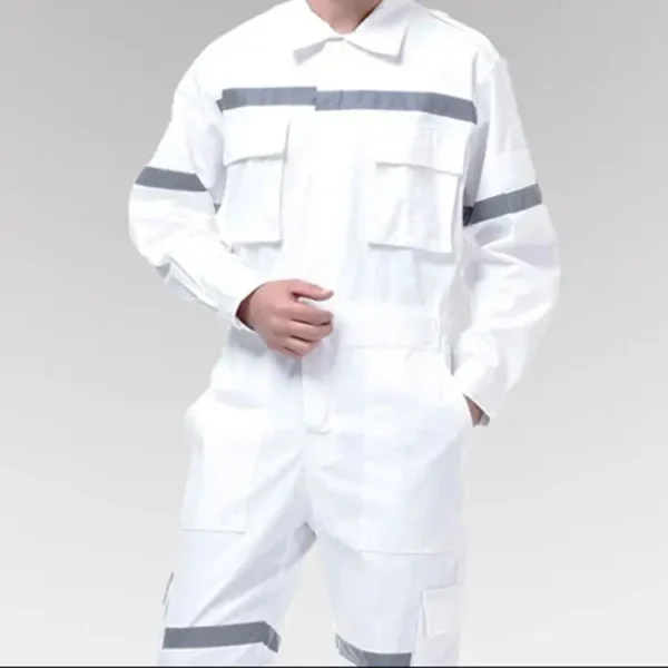 Men's Flame-Resistant Mining Coveralls - Safety Workwear - Image 4