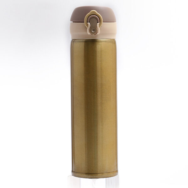 Stainless Steel Double Wall Bounce Cup Thermos Mug - Image 6