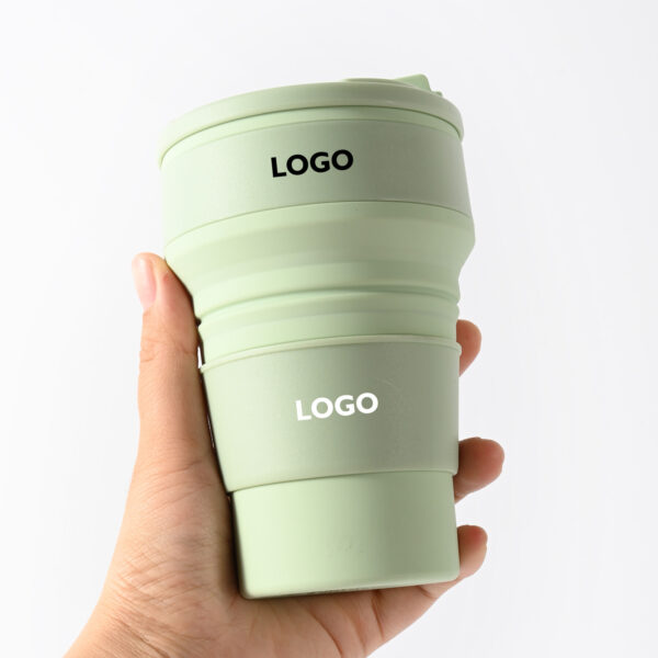 Wholesale Travel Silicone Water Bottle - Telescoping Cup - Image 5