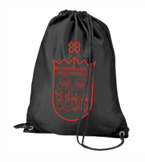 Reusable Polyester Drawstring Bag Gym Drawstring Backpack