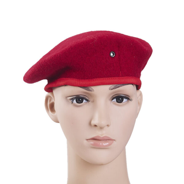 Military Woolen Beret Hat Army Beret Cap - Image 7