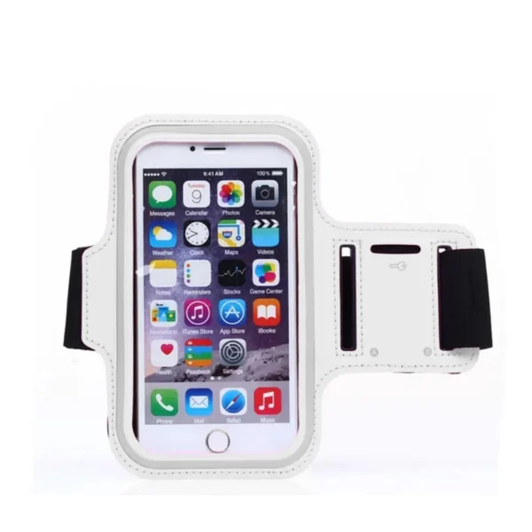 Sport Outdoor Arm Bag Fitness Phone Arm Band with Touch Screen Phone Armband for 4-6 inches phone - Image 6