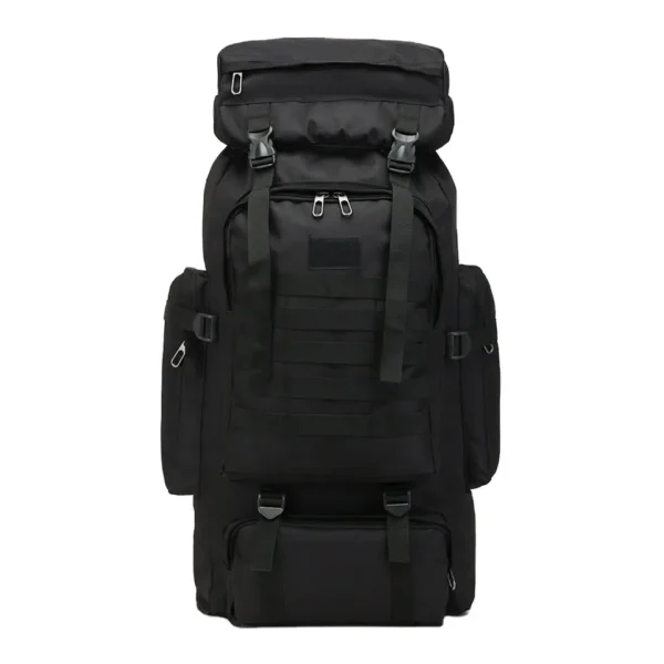 80L Camo Tactical Backpack - Waterproof Outdoor Bag