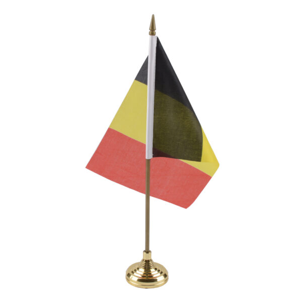 Custom Blank Desktop Table Flag Country Desk Flags with Stands - Image 2