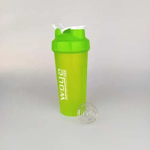 Custom Logo Plastic Travel Water Bottle - Gym Sport Shaker Cup Blender - Image 2