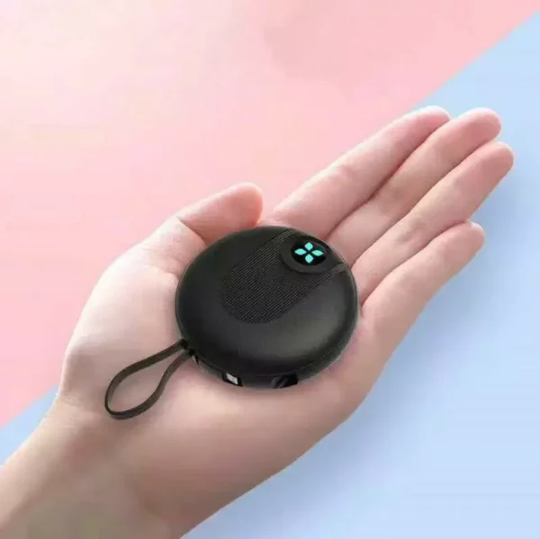 Portable Built-in Cable Charger Mini Power Bank - Image 5
