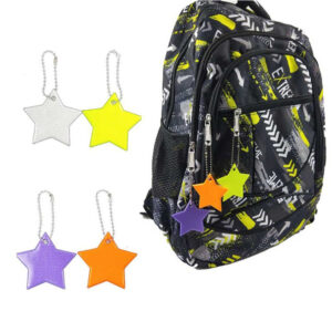 Soft Reflective Keychain PVC Reflective Keychain Reflex Keychain Safety Reflector