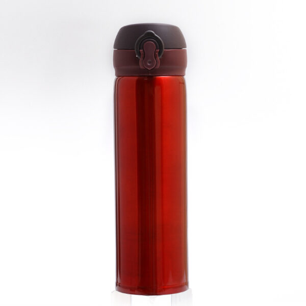 Stainless Steel Double Wall Bounce Cup Thermos Mug - Image 3