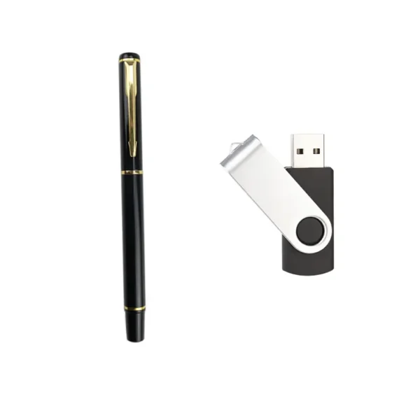 Classic Business Gift Set - Roller Pen, USB Flash Drive - Image 7