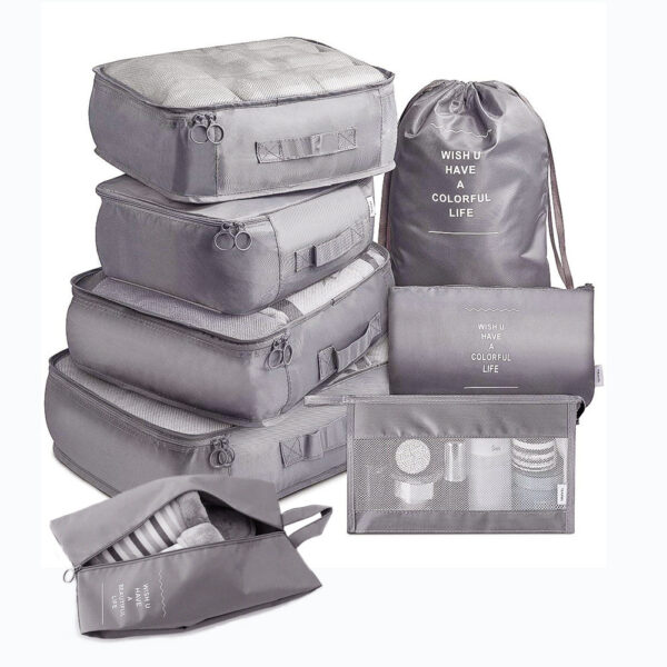 Smart Packing Cubes Bags Set Travel Compression Luggage Cubes - Image 2