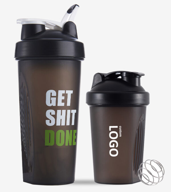 Custom Logo Gym Protein Shaker Bottles Outdoor Blender Shaker Bottle  400ml 600ml - Image 12