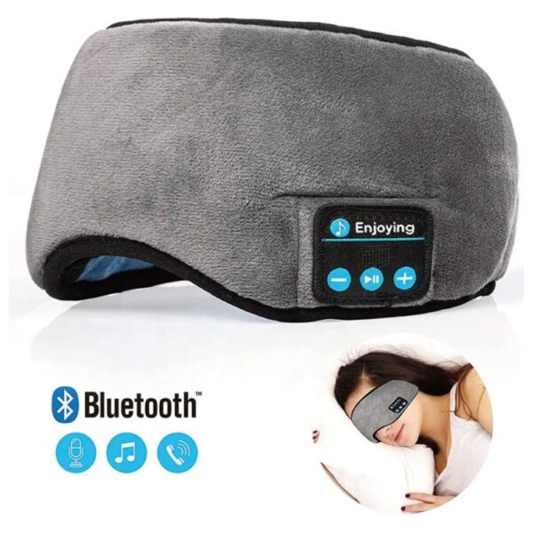 Sleeping Mask With Music Eyemask Earphones Headphones Sleep Headphone Eye Mask - Image 2