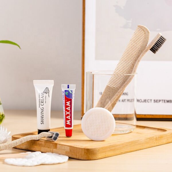 Hotel Comb Custom Reuse Personalized Wheat Straw Comb ECO Hotel Supplies - Image 3