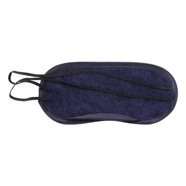 Custom Logo Super Soft Satin Eye Mask Travel Sleeping Eye Mask - Image 6