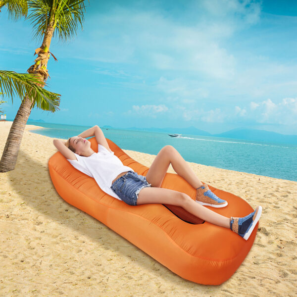 Inflatable Lounger Air Sofa Inflatable Couch Beach Sofa - Image 5