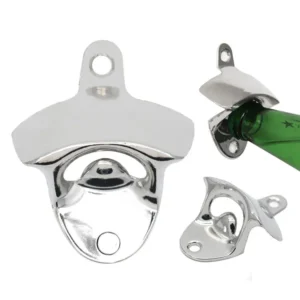 Vintage Wall-Mounted Beer Bottle Opener for Bar