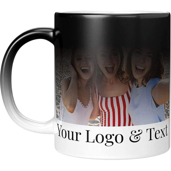 11oz Color Changing Sublimation Ceramic Mug Custom