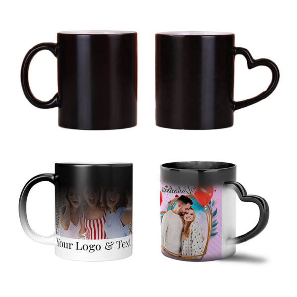 11oz Color Changing Sublimation Ceramic Mug Custom - Image 2