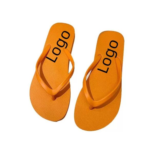 Unisex Flip Flops Non-Slip PVC Soft Sandals for Beach Summer Outdoor Beach OEM Custom Blank Flip Flops