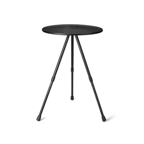 Modern Boutique Folding Round Table Wooden Grain - Image 5