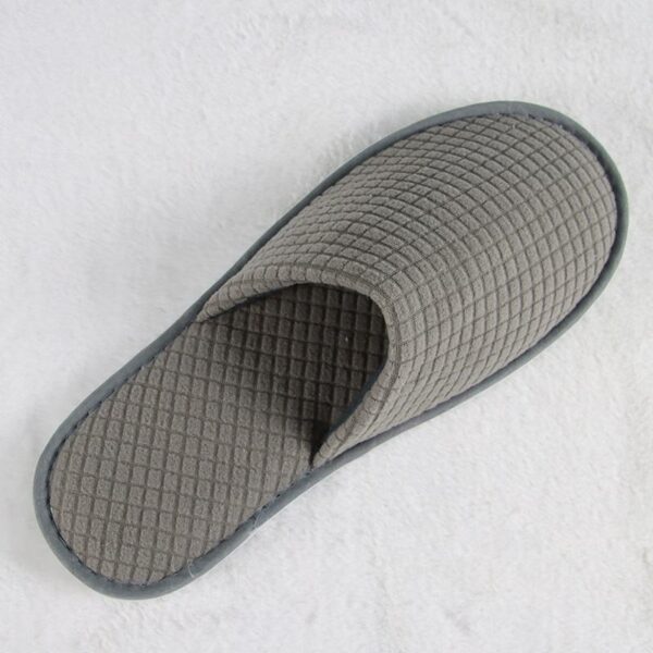 Washable Fleece Disposable Slippers  High-end Hotel Wholesale Slippers OEM ODM - Image 4