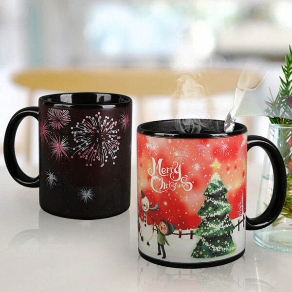 11oz Color Changing Sublimation Ceramic Mug Custom - Image 4