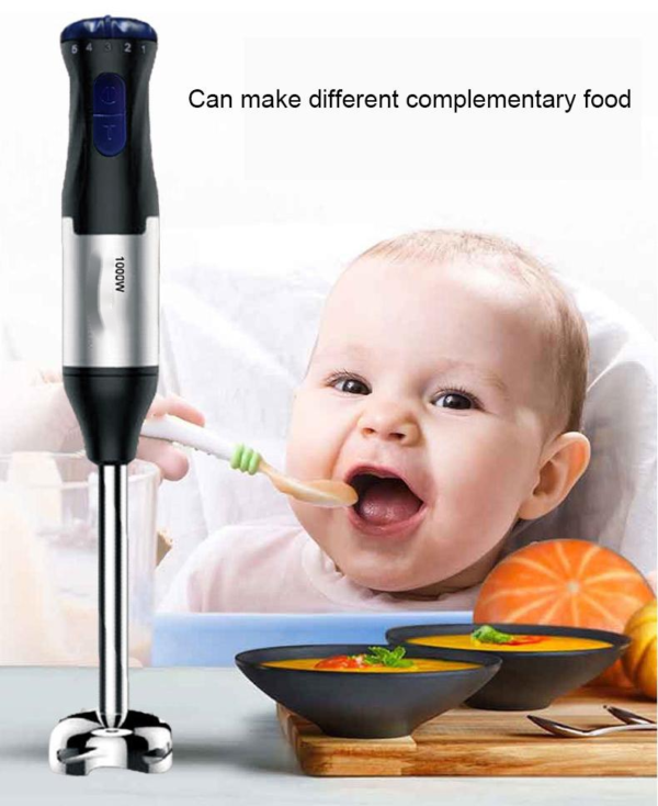 Portable Hand Blender Set 4 in 1 Blender Juicer Grinder - Image 5