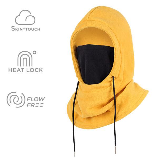 Unisex Fleece Winter Cycling Ski Face Mask - Image 6
