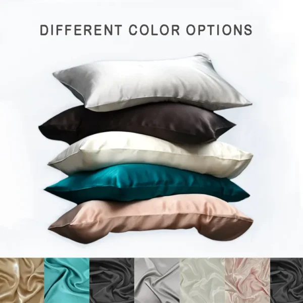 Satin Sleep Set - Pillowcase, Eyemask, Scrunchie, Holiday Gift - Image 3
