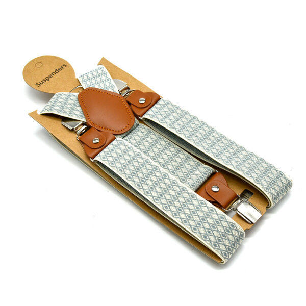 High Quality Y-Back Elastic Suspenders for Men - Image 2
