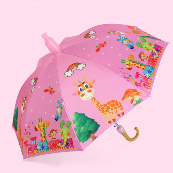 Custom Logo Cartoon Kids' Outdoor Umbrellas - Image 3