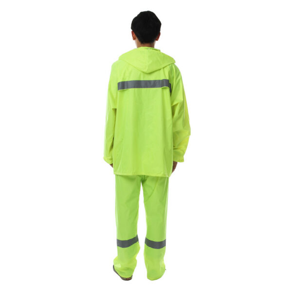 High Visibility Reflective Waterproof Rainsuit - Image 3