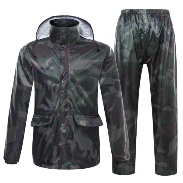 100% Waterproof Motorcycle Rain Poncho - Image 7