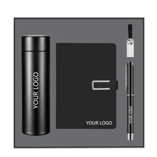 A5 Notebook, Vacuum Bottle, Pen Gift Set - Direct from Manufacturer