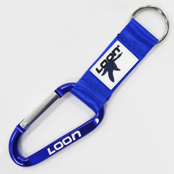 Custom Logo Metal Keychain with PVC Label - Image 5