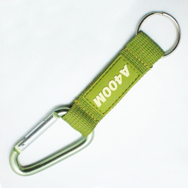 Custom Logo Metal Keychain with PVC Label - Image 6