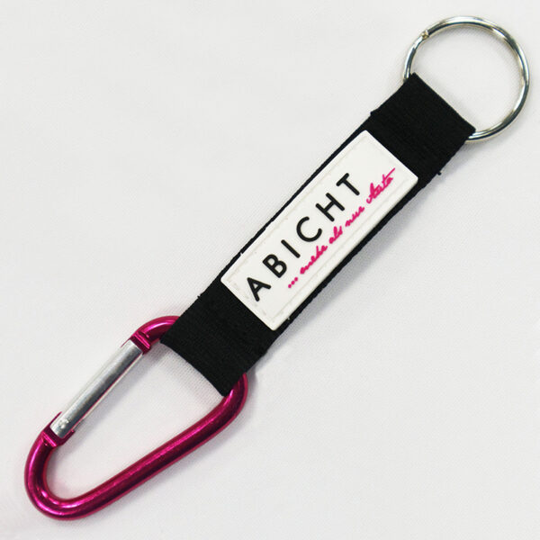Custom Logo Metal Keychain with PVC Label - Image 7