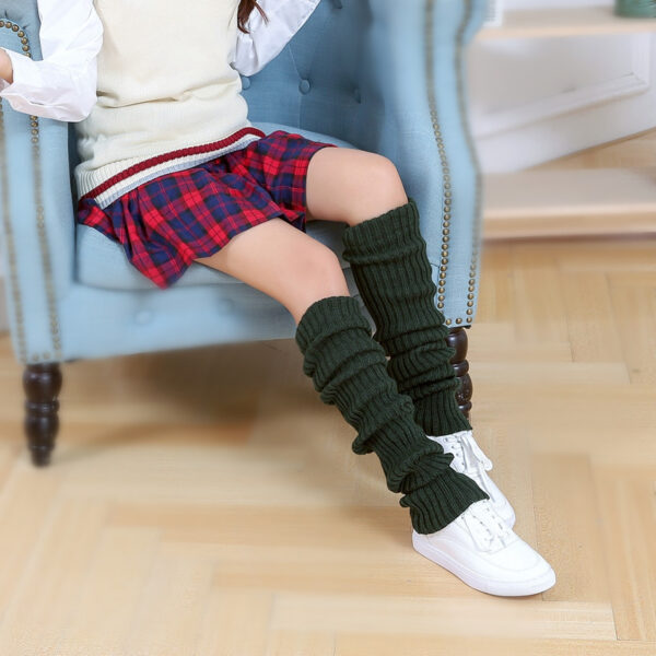 Autumn Winter Knitted Yoga Leg Warmers - Image 4