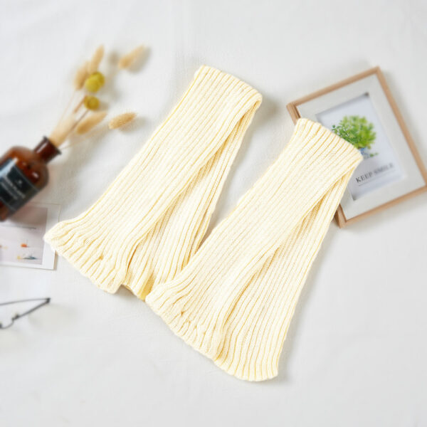 Autumn Winter Knitted Yoga Leg Warmers - Image 6