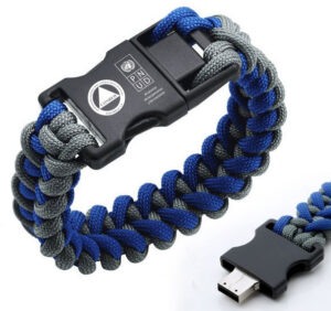 32GB Flash Drive with Weaving Bracelet & Compass