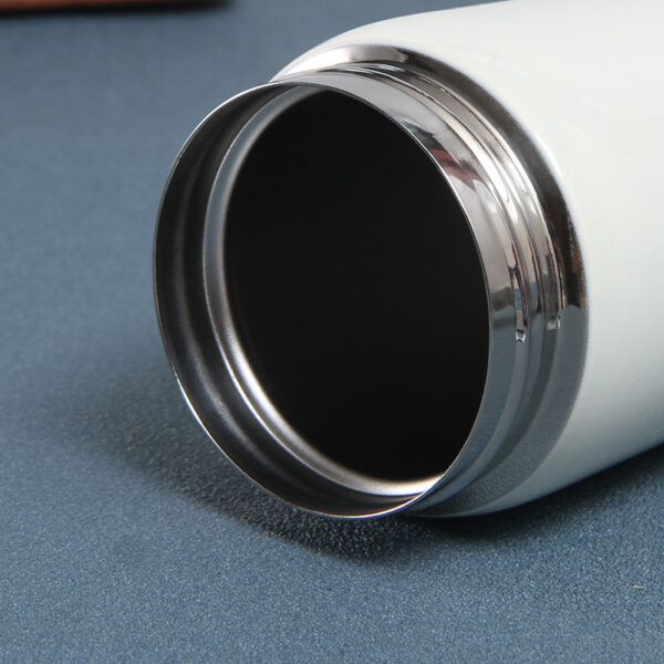 Stainless Steel Insulated Car Mug with Bouncing Lid - Image 6