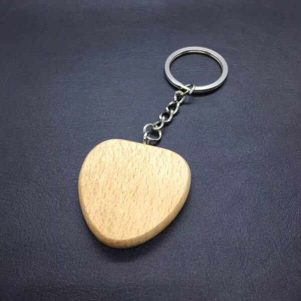 Wooden High Quality Keychain Wood Tag Keychain - Image 3